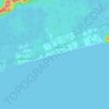 Mappa topografica Praia de Guaratuba, altitudine, rilievo