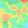 Mappa topografica Cidade de Deus, altitudine, rilievo