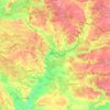 Mappa topografica Снов, altitudine, rilievo