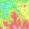 Mappa topografica 08352, altitudine, rilievo