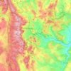 Mappa topografica 33014, altitudine, rilievo