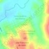 Mappa topografica Italiano, altitudine, rilievo