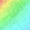 Mappa topografica Mozzecane, altitudine, rilievo
