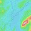 Mappa topografica Lac Vermont, altitudine, rilievo
