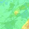 Mappa topografica Güsen, altitudine, rilievo