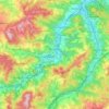 Mappa topografica Marzabotto, altitudine, rilievo