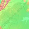 Mappa topografica Río Caquetá, altitudine, rilievo