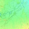 Mappa topografica Casalgrasso, altitudine, rilievo