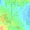 Mappa topografica Dörphof, altitudine, rilievo
