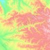 Mappa topografica Моренский сумон, altitudine, rilievo