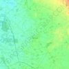 Mappa topografica Voltlage, altitudine, rilievo
