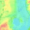 Mappa topografica Potzlow, altitudine, rilievo