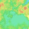 Mappa topografica North Steeprock Lake, altitudine, rilievo