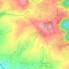 Mappa topografica Kerlingen, altitudine, rilievo