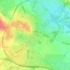 Mappa topografica Kells, altitudine, rilievo