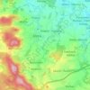 Mappa topografica Elstra, altitudine, rilievo