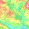 Mappa topografica Cardenete, altitudine, rilievo
