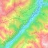 Mappa topografica Gemeinde Serfaus, altitudine, rilievo