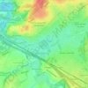 Mappa topografica Droomvijver, altitudine, rilievo