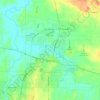 Mappa topografica Sycamore, altitudine, rilievo