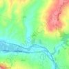 Mappa topografica Ponte, altitudine, rilievo
