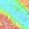 Mappa topografica Roßleben-Wiehe, altitudine, rilievo
