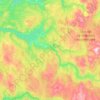Mappa topografica Selbu, altitudine, rilievo