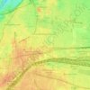 Mappa topografica 81677, altitudine, rilievo