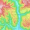 Mappa topografica Arsiero, altitudine, rilievo
