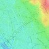 Mappa topografica 75011, altitudine, rilievo
