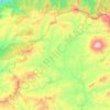 Mappa topografica Çırçır, altitudine, rilievo
