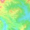 Mappa topografica Casapinta, altitudine, rilievo