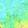 Mappa topografica Terrehault, altitudine, rilievo