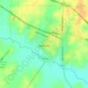 Mappa topografica Arrecifes, altitudine, rilievo