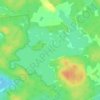 Mappa topografica Lake Torment, altitudine, rilievo