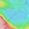 Mappa topografica Eibsee, altitudine, rilievo