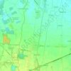 Mappa topografica Casatisma, altitudine, rilievo