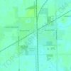Mappa topografica Carleton, altitudine, rilievo