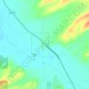 Mappa topografica Tensed, altitudine, rilievo