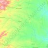 Mappa topografica Greater Giyani Local Municipality, altitudine, rilievo