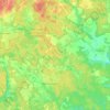 Mappa topografica городской округ Черноголовка, altitudine, rilievo