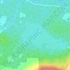Mappa topografica Holmes Lake, altitudine, rilievo