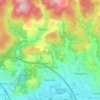 Mappa topografica Naunheim, altitudine, rilievo