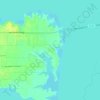 Mappa topografica West Tawakoni, altitudine, rilievo