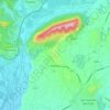 Mappa topografica Ragogna, altitudine, rilievo