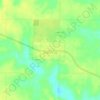 Mappa topografica Knox City, altitudine, rilievo