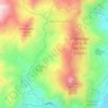 Mappa topografica Montebello, altitudine, rilievo