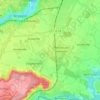 Mappa topografica 91630, altitudine, rilievo