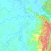 Mappa topografica Nechí, altitudine, rilievo