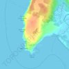 Mappa topografica Cape St. Marys, altitudine, rilievo